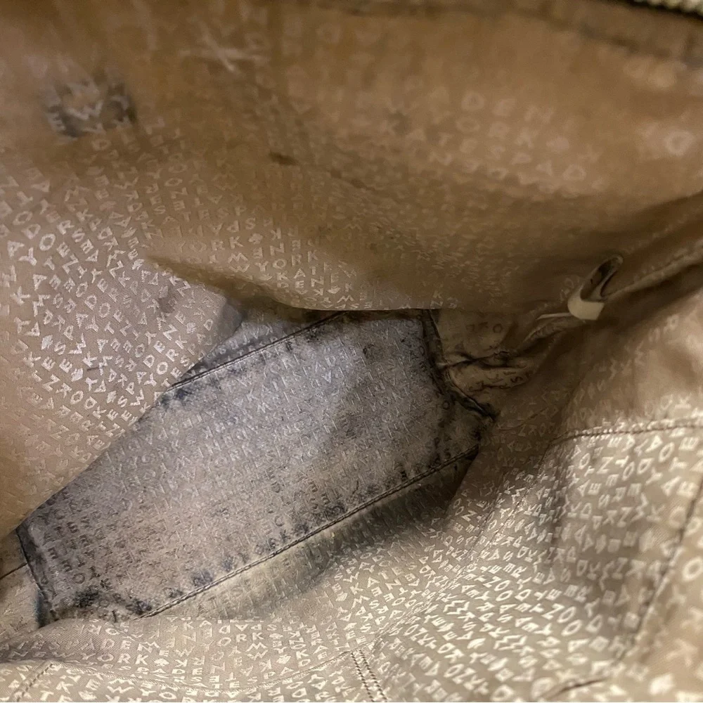 Kate Spade Jeralyn Camellia Street Tote Bag Purse Handbag Embossed Designer